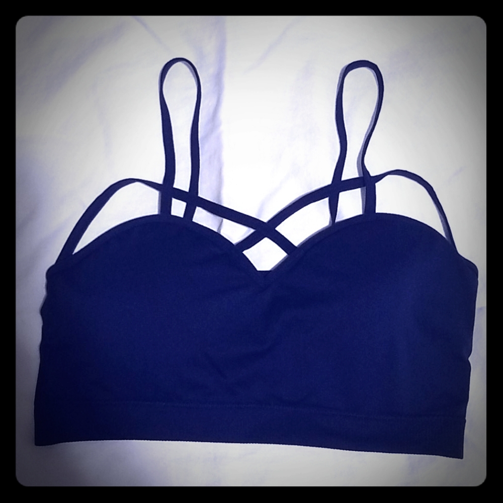 Dark navy bralette